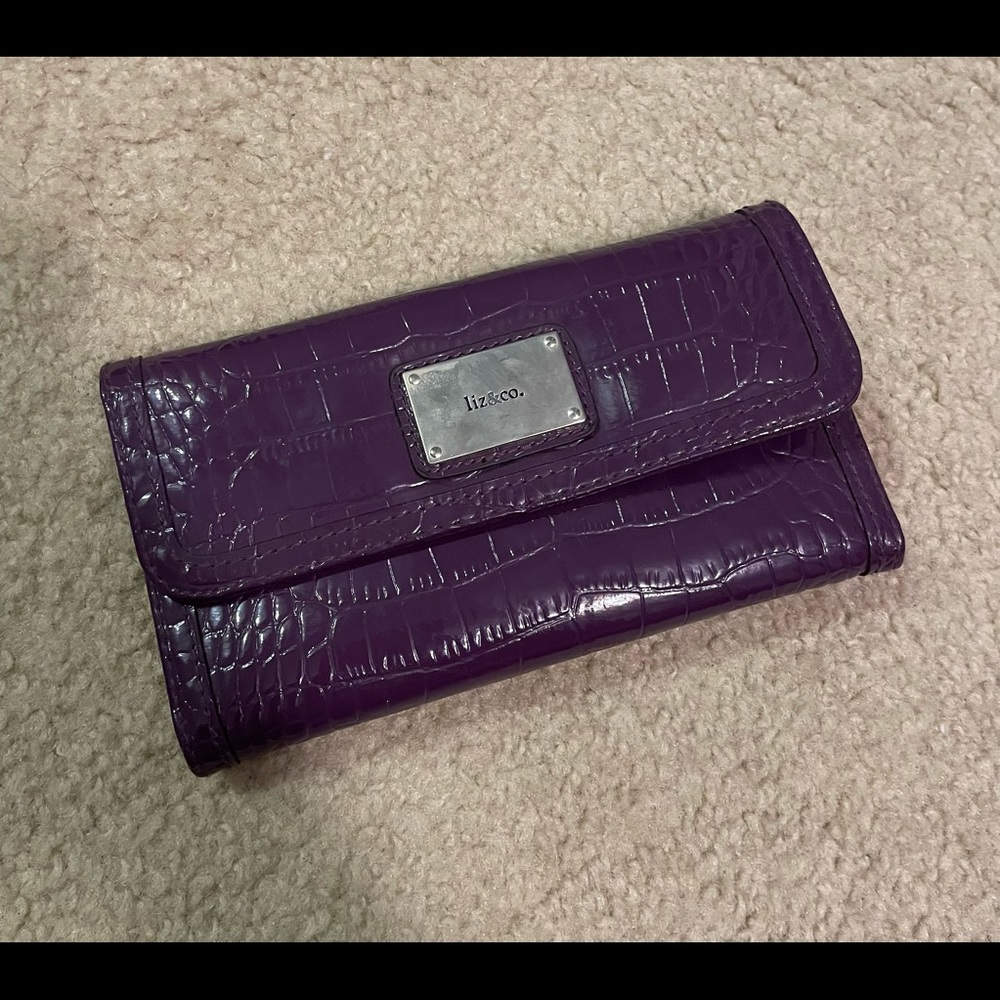 Purple wallet